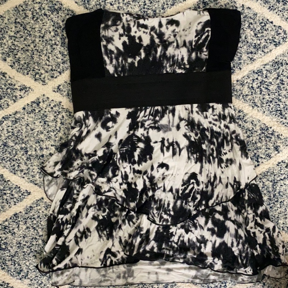 Bebe fit and flare dress